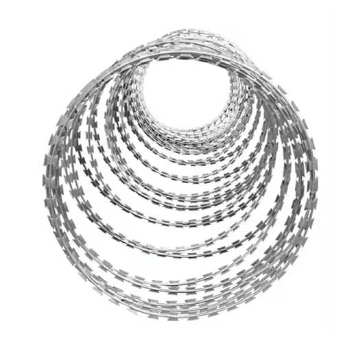 China Factory Razor Wire Fence Galvanized Barbed Wire Concertina Razor Wire