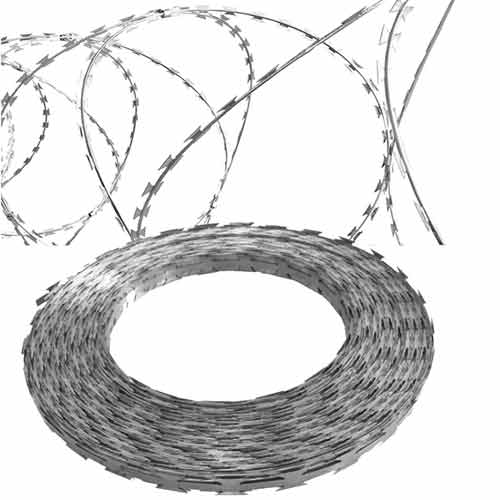 Security Fencing Blade Concertina Razor Barbed Wire